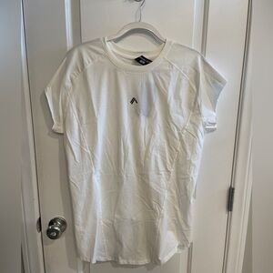 Alphalete Men’s Running Tee White Mesh